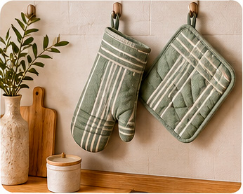 Oven Mitt + Pot Holder