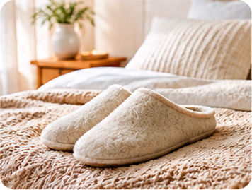Wool Felt House Slippers