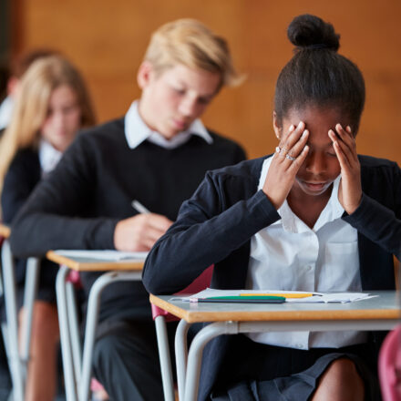 Does academic pressure harm young people's mental health?