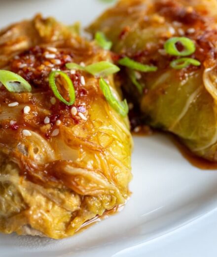 asian cabbage rolls