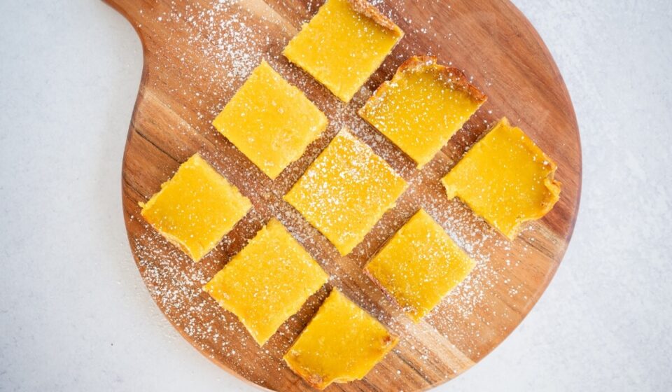 gluten free lemon bars
